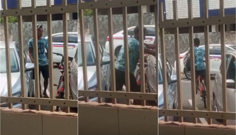 FUGIU EM BICICLETA PÚBLICA: Homem arromba carro e furta mochila com notebook na Pituba, em Salvador