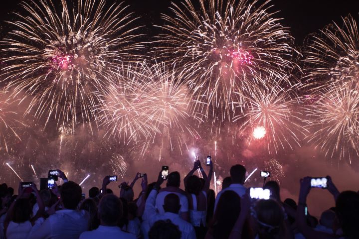 fogos de artifício