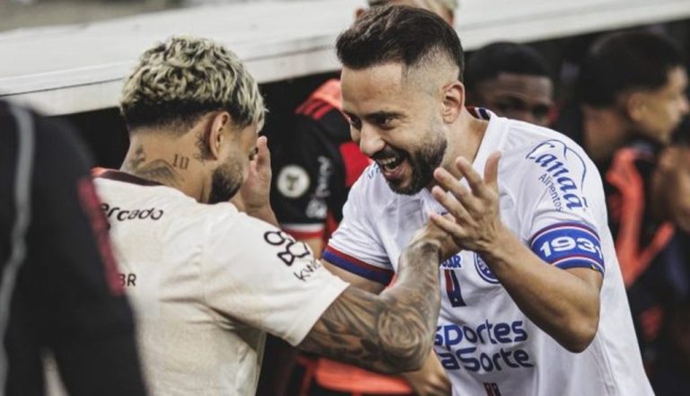 Everton Ribeiro revela desejo de atuar novamente com Gabigol e incentiva possível chegada ao Bahia