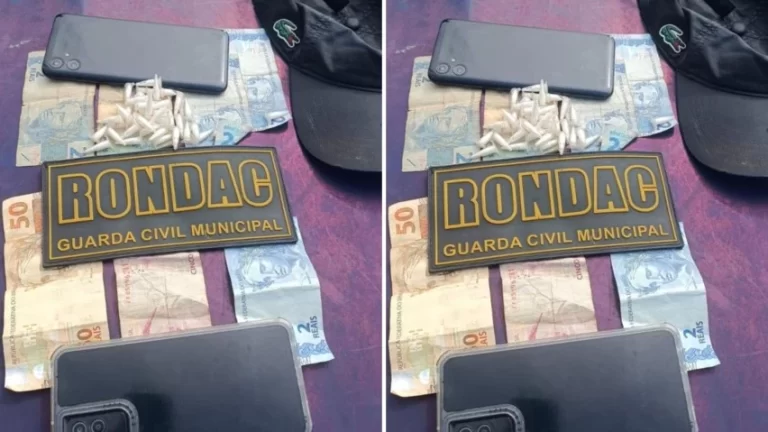 Suspeito é detido com drogas no Pelourinho após tentativa de fuga