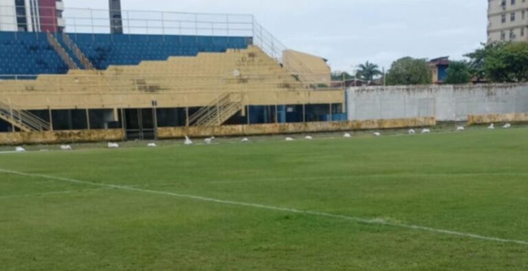 Chuvas em Ilhéus interditam estádio, e jogo do Vitória pode ser suspenso