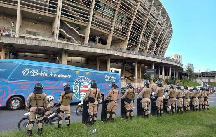 COPA DO BRASIL: Bahia x Flamengo terá portões abertos com antecedência e reforço de segurança