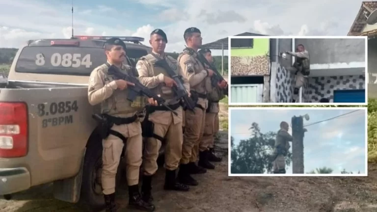 CÂMERAS DO CRIME: PM estoura central clandestina usada por bandidos em Porto Seguro