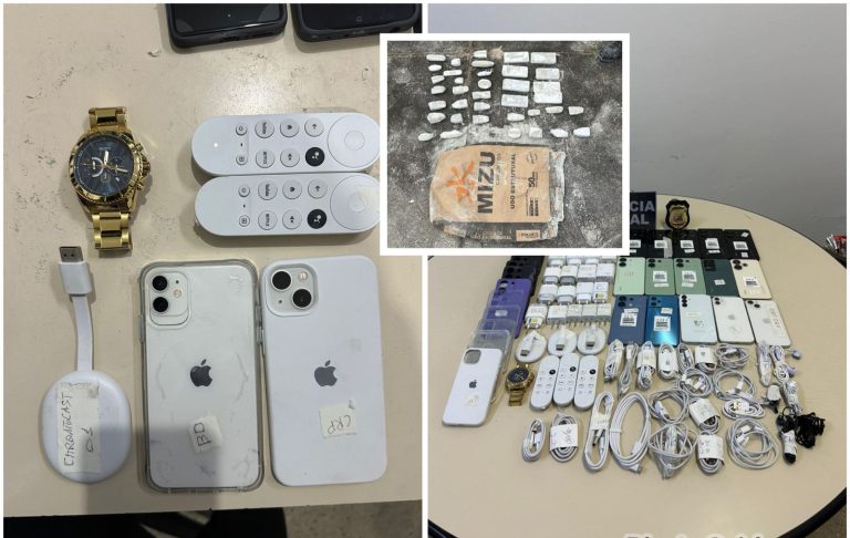 CASA DE FERREIRO: Funcionários tercerizados do presídio de Eunápolis são presos com celulares; veja detalhes
