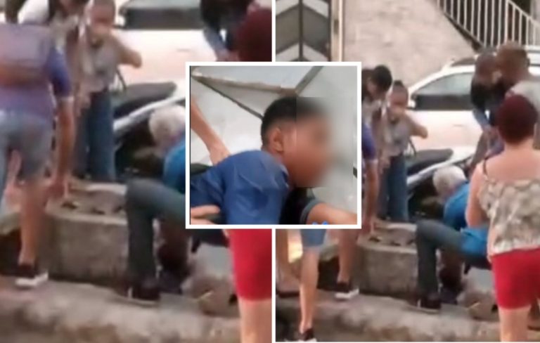 URGENTE: Adolescentes caem em rede de esgoto no Uruguai e são resgatados por moradores; veja vídeo