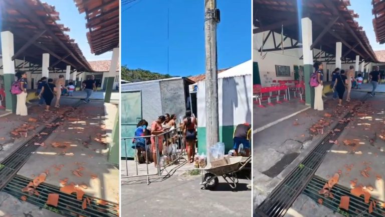 EM SURTO: Homem morre ao cair de telhado de escola durante entrega de cestas de Páscoa em Vila de Abrantes