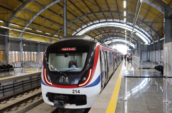 FALHA EM TREM: Linha 1 do metrô de Salvador apresenta lentidão nesta quinta-feira (25)